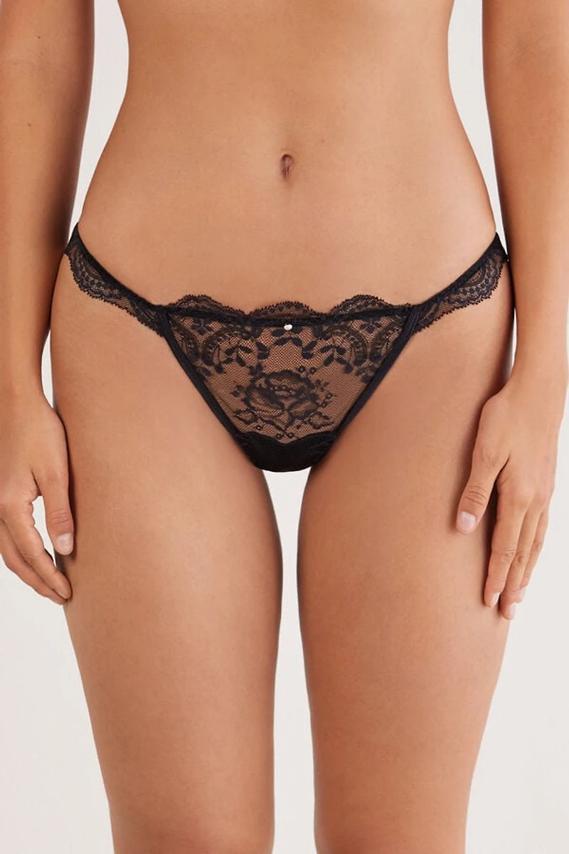 La Vie en Rose String Thong