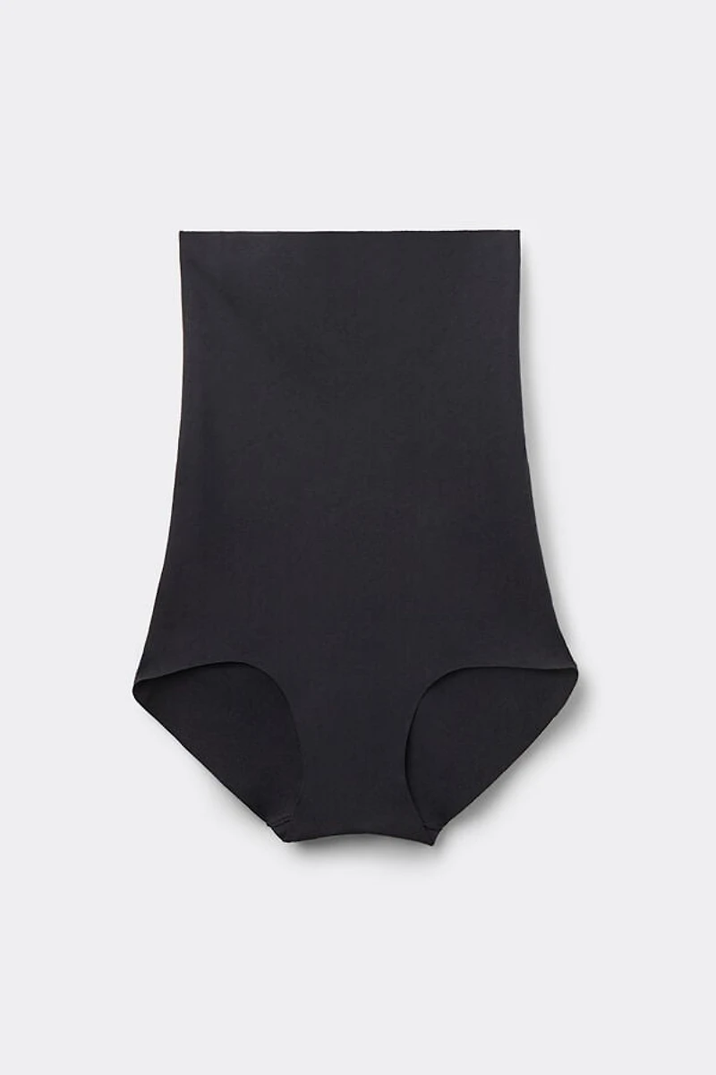 Light Shaping Cotton High Waist Hipsters