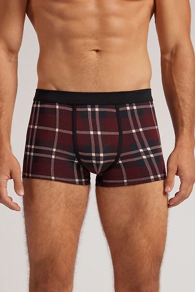Tartan Print Superior Cotton Boxers