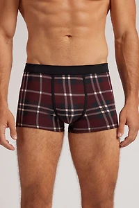Tartan Print Superior Cotton Boxers