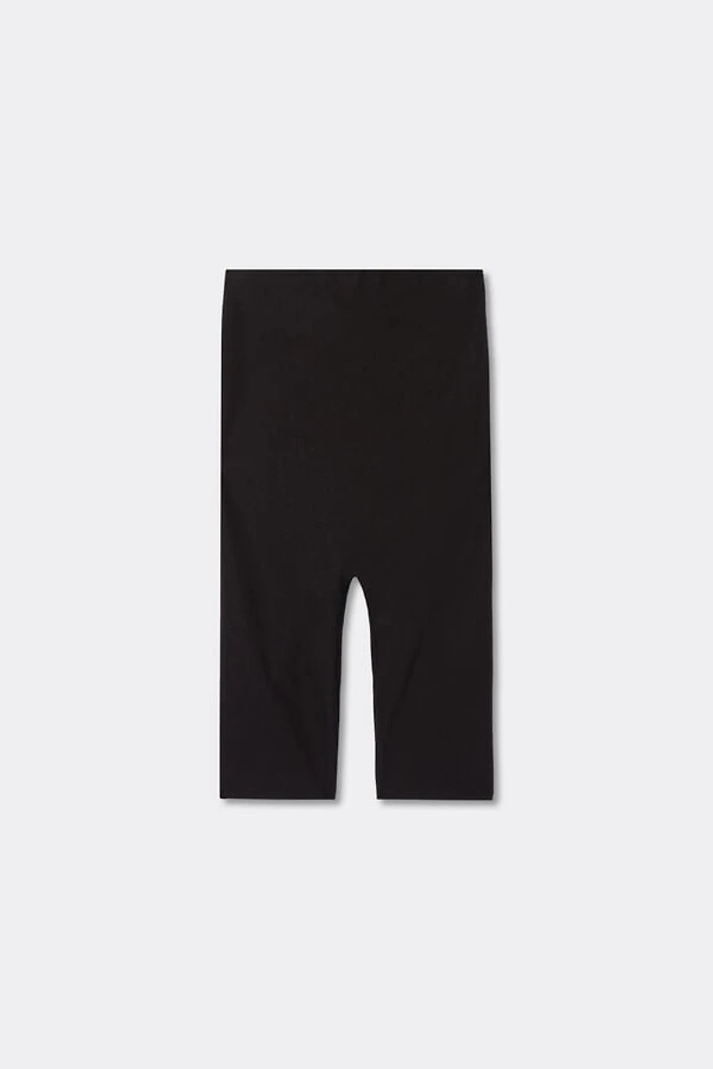 Light Shaping Cotton High Waist Shorts