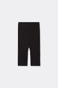Light Shaping Cotton High Waist Shorts