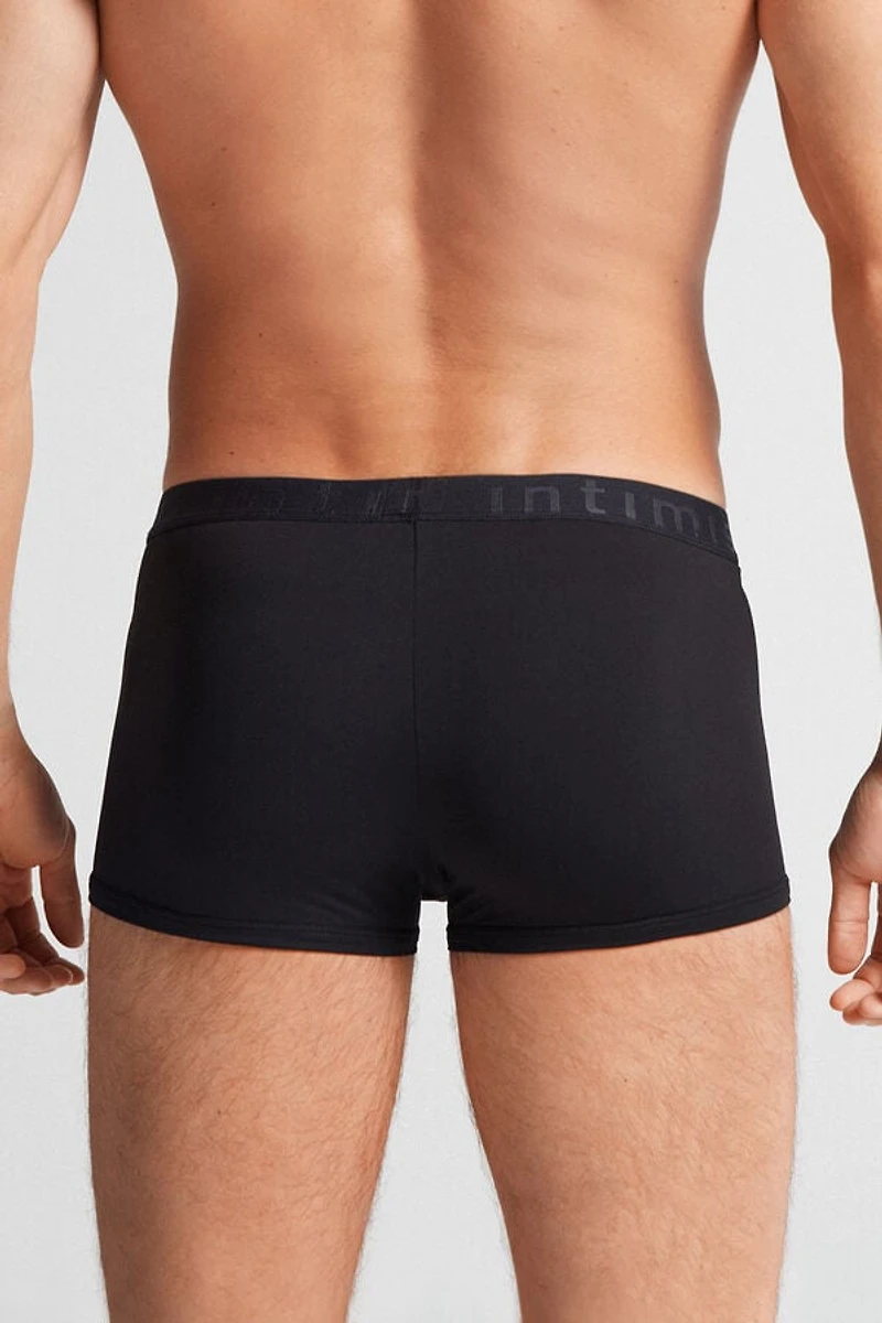 Microfiber Logo Boxer Shorts