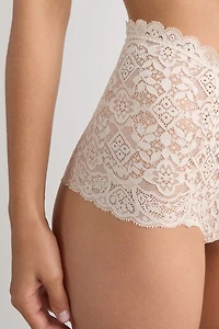 Lace High Waist Hipster