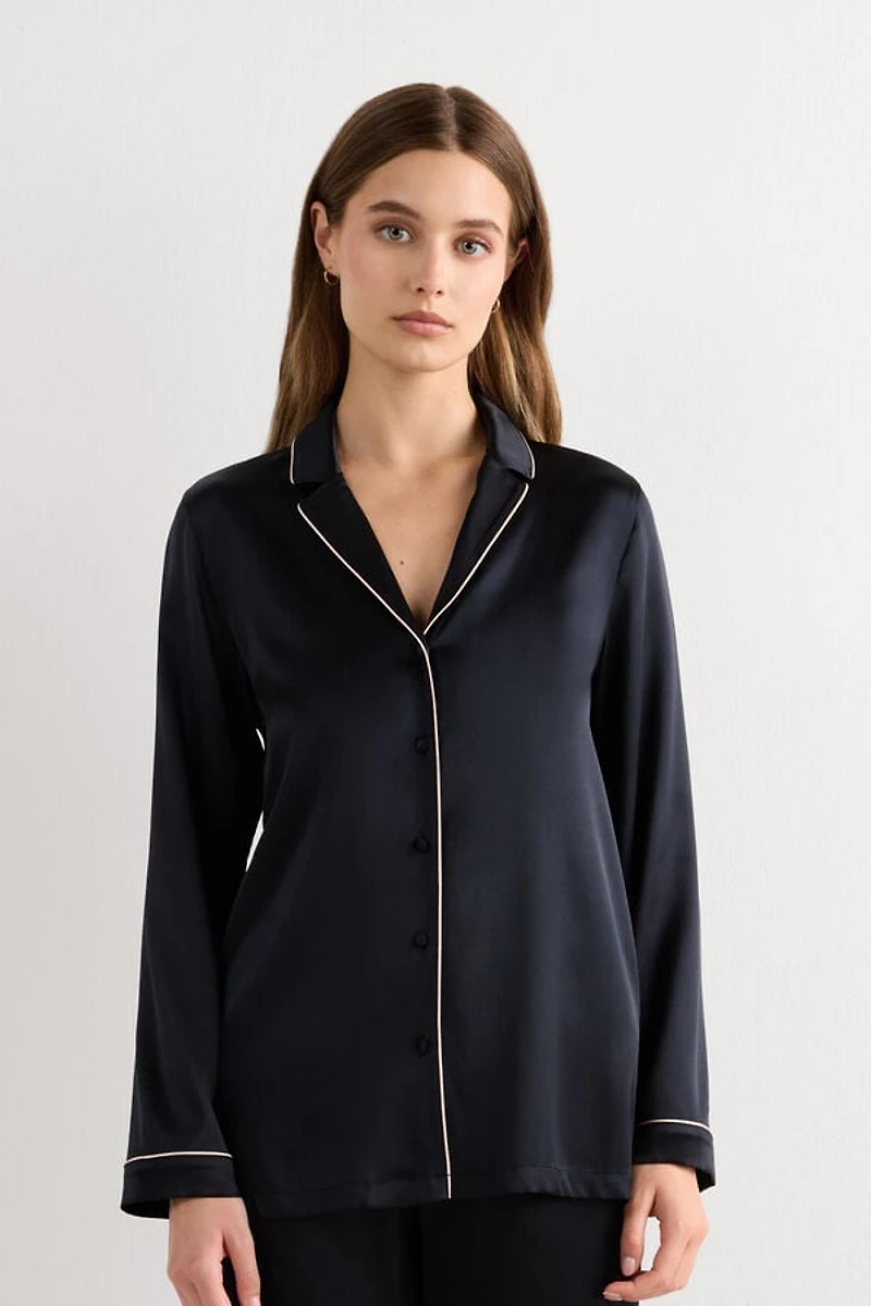 Menswear Cut Silk Jacket