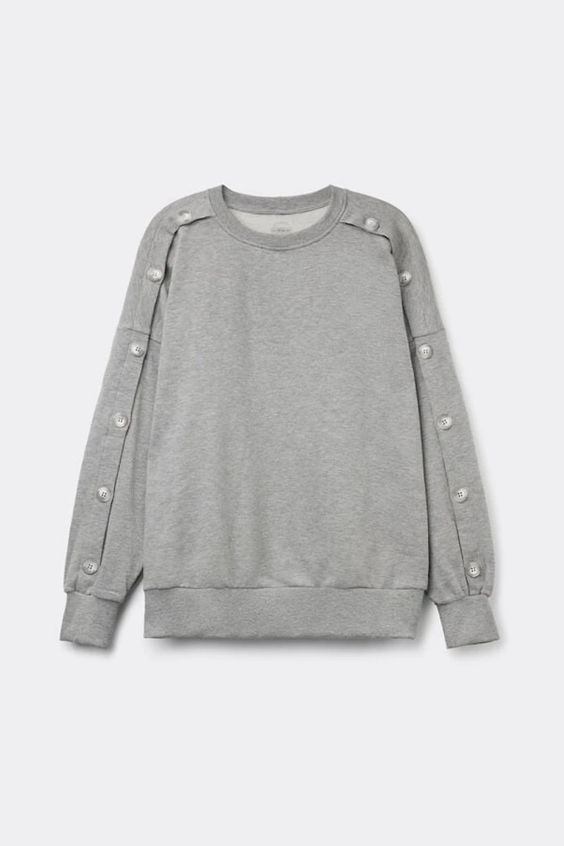 Coraline Casual Buttoned Long Sleeve Top