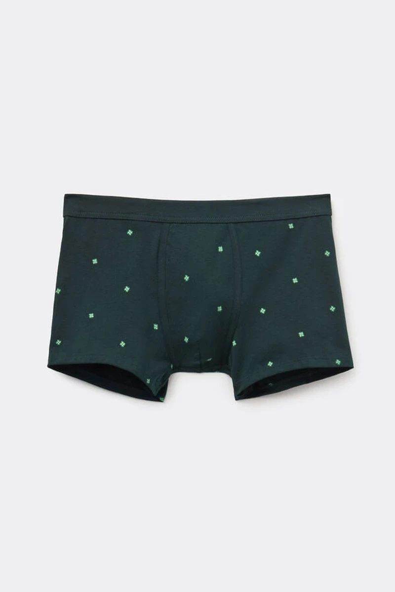 Clover Print Superior Cotton Boxers