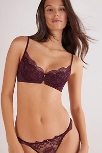 La Vie en Rose Demilune Balconette Bra