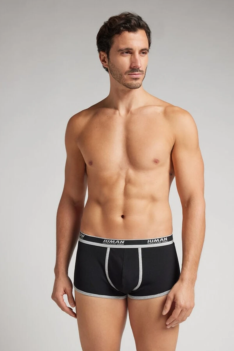 Ribbed Superior Cotton Boxers