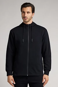 Zip Cotton Sweatshirt