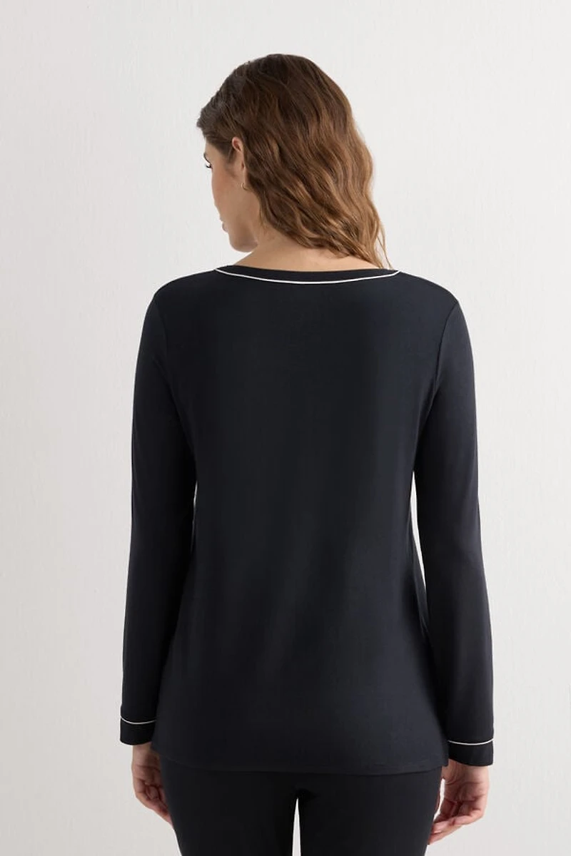 Long Sleeve Modal Top
