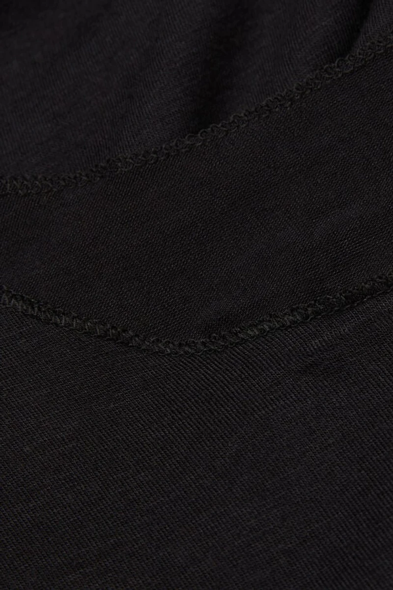 Modal and Cashmere Long-Sleeve Bodysuit