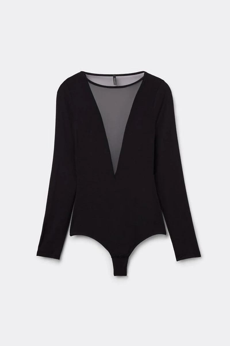Modern Attitude Fresh Bamboo Long Sleeve Bodysuit