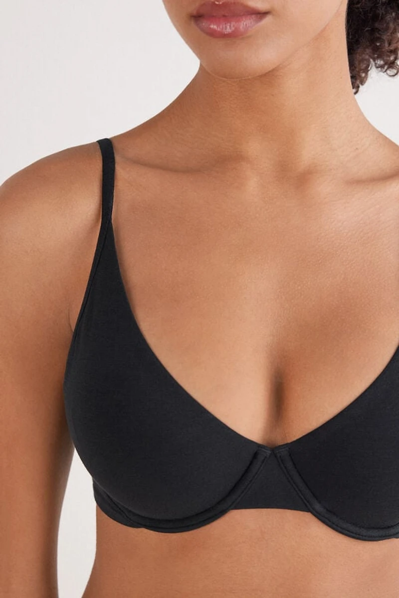 Ultralight Cotton Amalia Balconette Bra