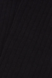 Ribbed Soft Cotton Knee Socks