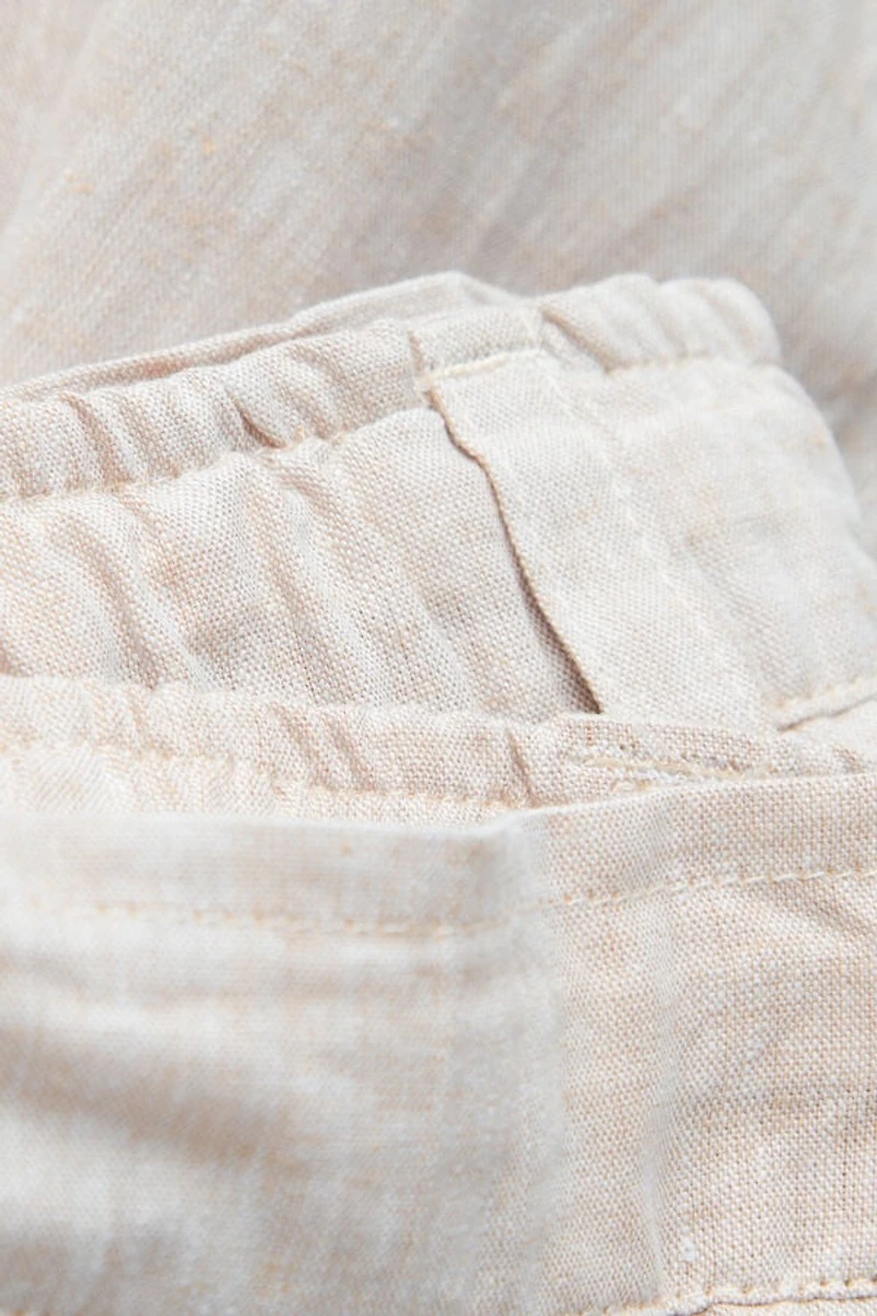 Full Length Linen and Cotton Pants