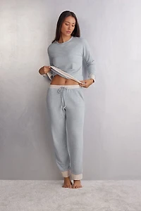 Cold Winter Night Pants Modal with Wool