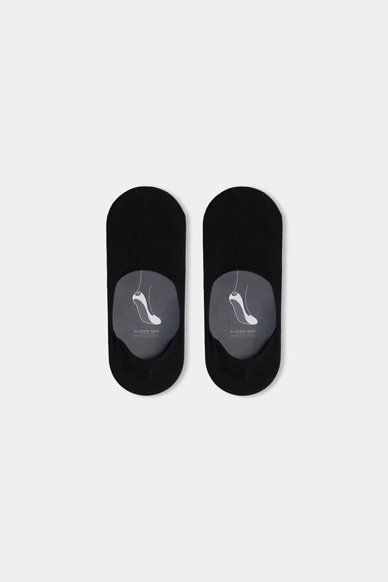 Stretch Cotton Footlet Socks