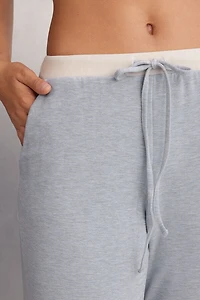 Cold Winter Night Pants Modal with Wool