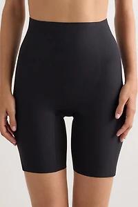 Raw-Cut Microfiber Shorts