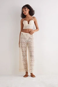 Italian Riviera Full Length Lace Pants