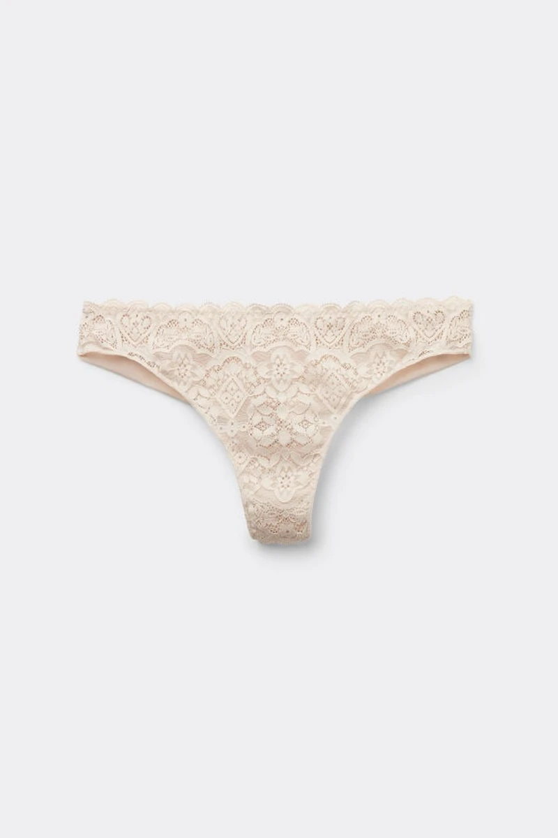 Microfiber Lace Brazilian