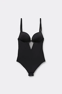 Sexy Back Bodysuit Ultralight Microfiber
