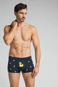 Duck Print Natural Fresh Cotton Boxers