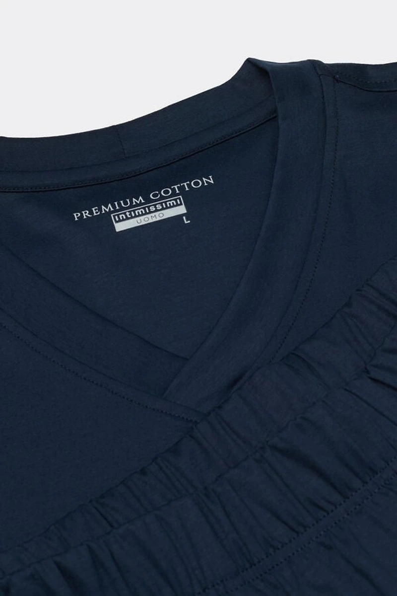 Premium Mercerized Cotton Short Pajamas