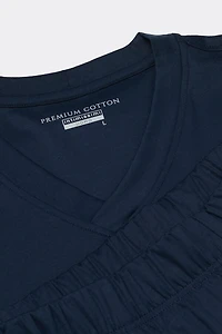 Premium Mercerized Cotton Short Pajamas
