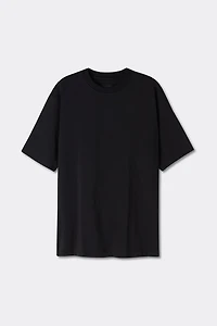 Cotton Interlock Oversized T-Shirt