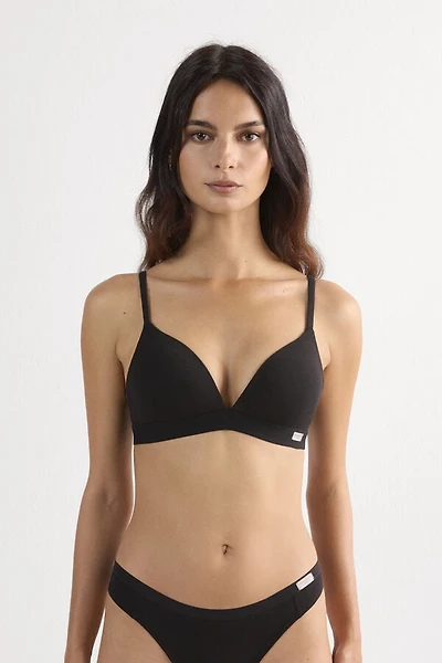 Tiziana Triangle Bra Cotton