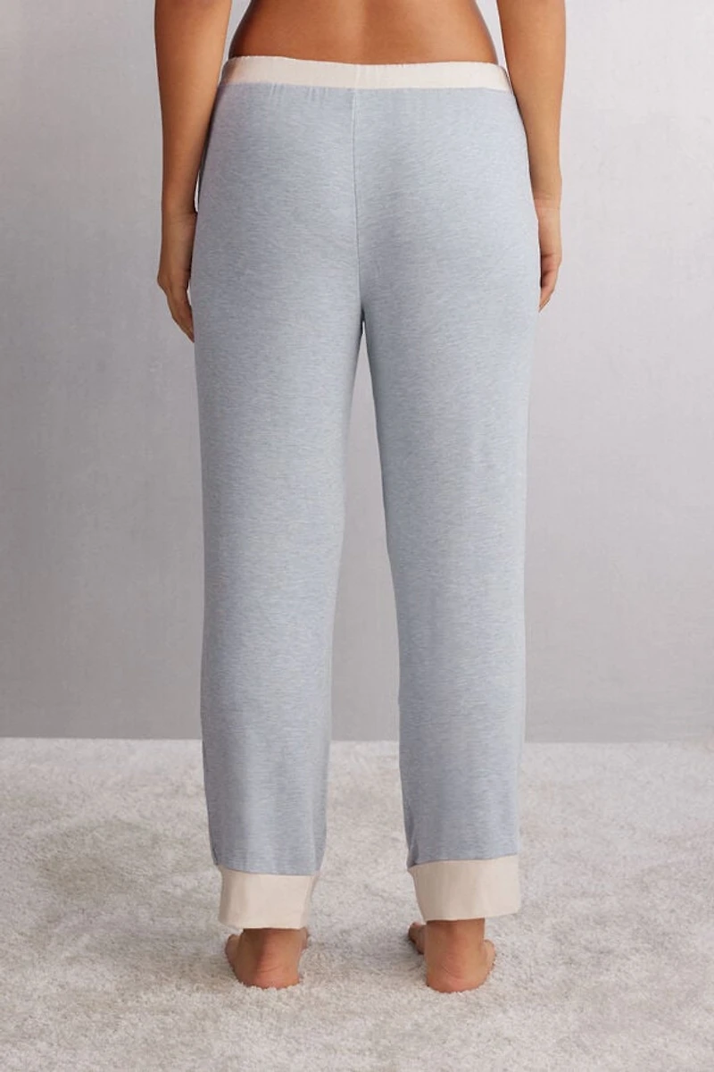 Cold Winter Night Pants Modal with Wool