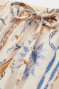 Italian Riviera Linen and Cotton Pants