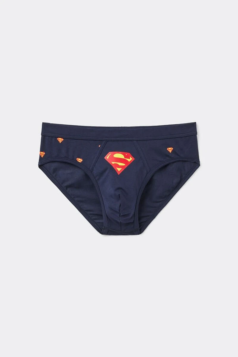 DC Comics Superman Print Superior Cotton Briefs