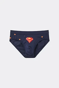 DC Comics Superman Print Superior Cotton Briefs