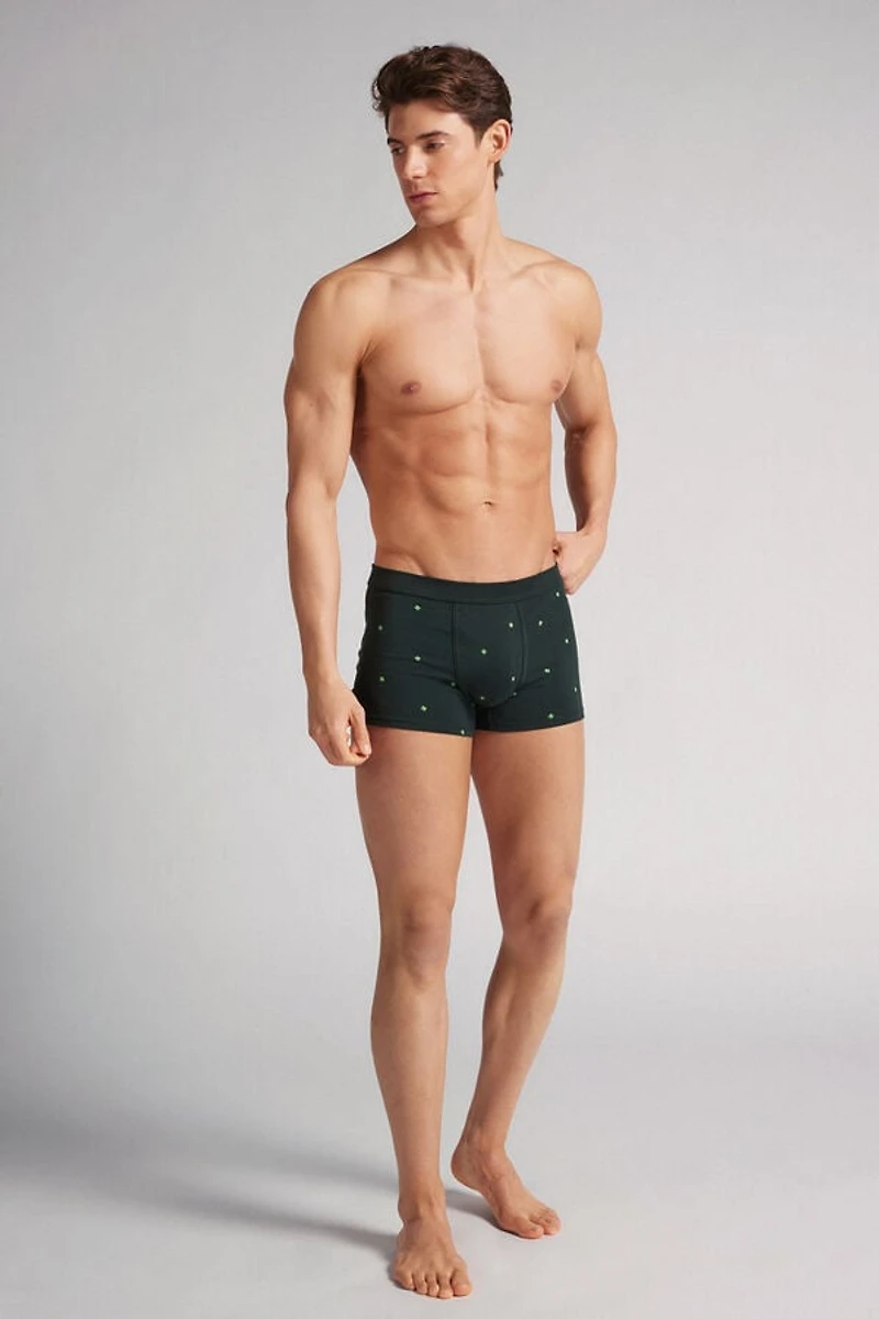 Clover Print Superior Cotton Boxers