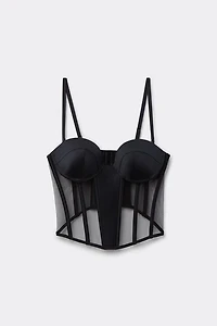 Handcrafted Luxury Anna Bandeau Constructed Top