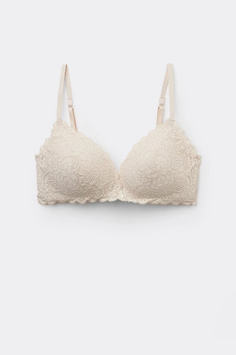 Tiziana Lace Triangle Bra