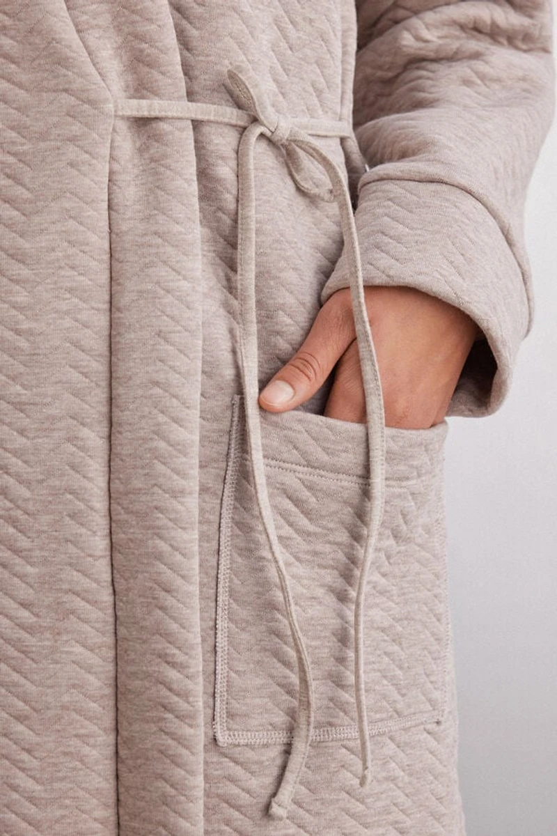 Soft Chevron Robe