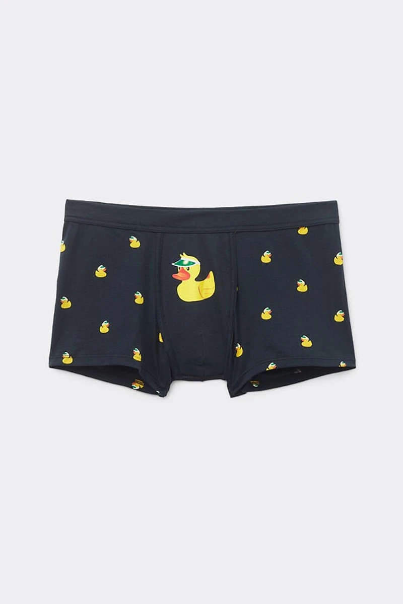 Duck Print Natural Fresh Cotton Boxers