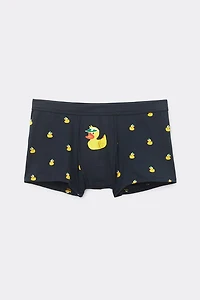 Duck Print Natural Fresh Cotton Boxers