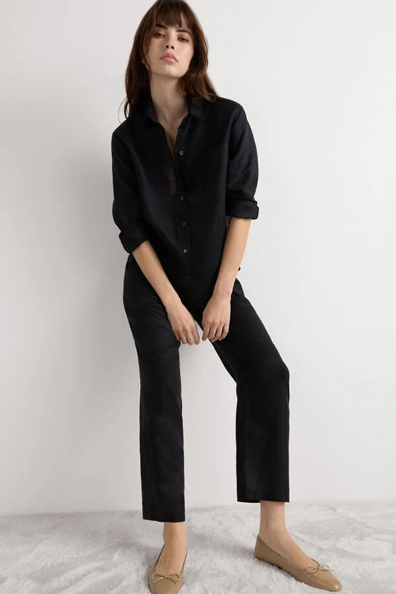 The Pure Linen Shirt Fabric