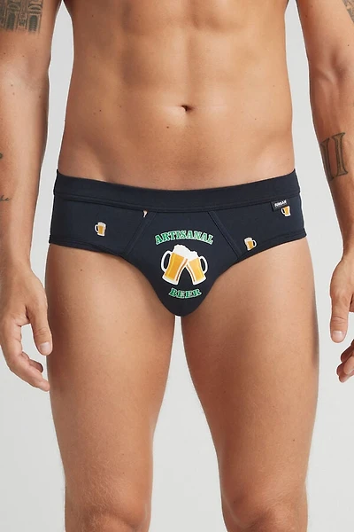 Beer Print Superior Cotton Briefs