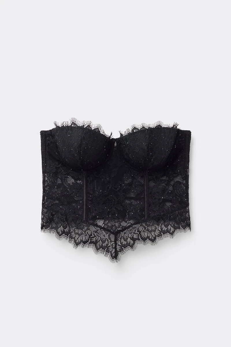 Glimmer of Pleasure Giada Bandeau Bustier