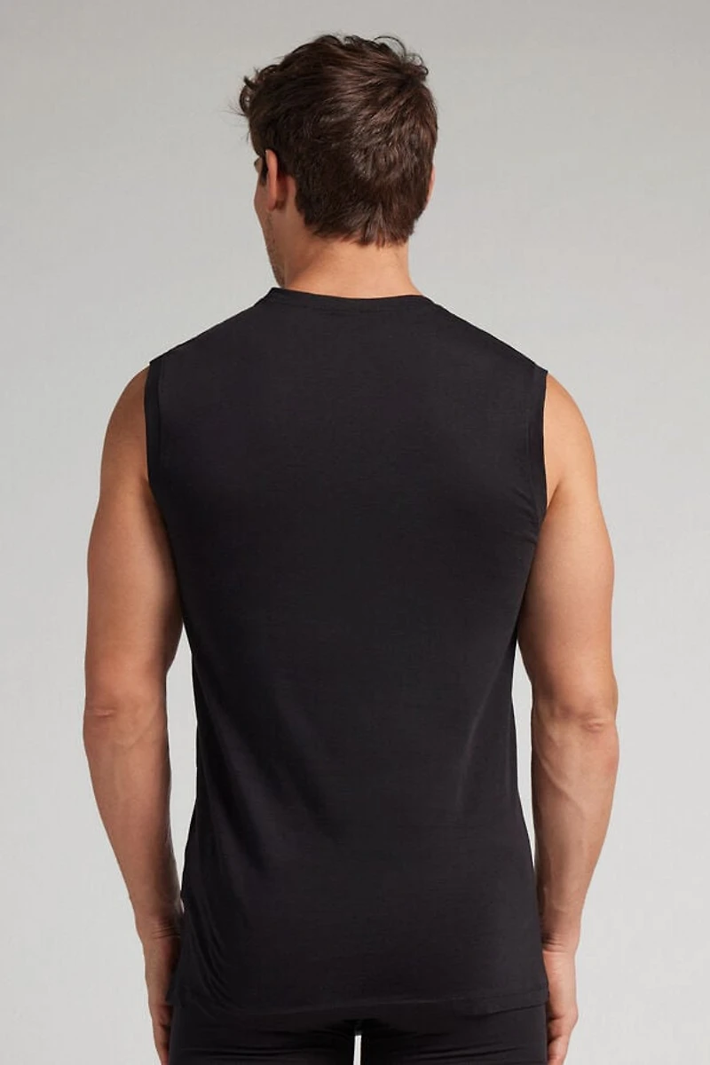 Extrafine Superior Cotton V-Neck Tank Top