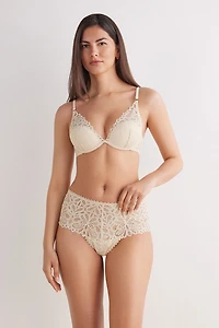 Italian Riviera High Waist Hipster Brazilian