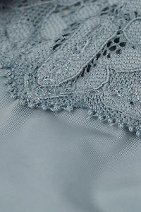 Lace and Microfiber ‘80s Style Brazilian