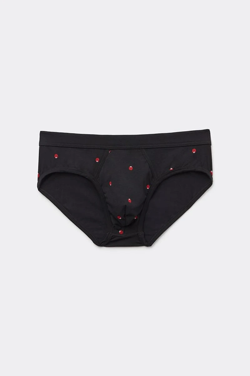 Ladybug Print Superior Cotton Briefs