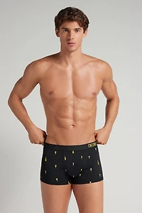 Champagne Bottle Print Superior Cotton Boxers